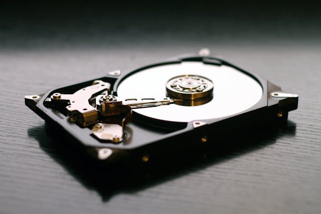 Hard drive illustration